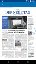 Oberpfalz Medien E-Paper screenshot
