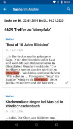 Oberpfalz Medien E-Paper screenshot