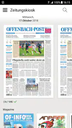Offenbach-Post E-Paper screenshot