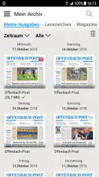 Offenbach-Post E-Paper screenshot