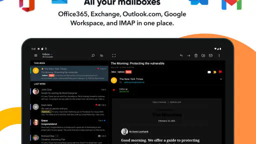 OfficeMail Pro screenshot