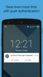 OneLogin Protect screenshot