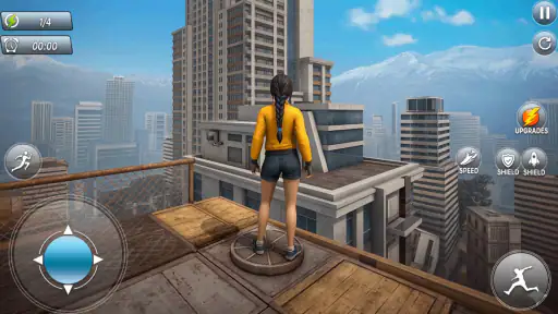 Only Up Sky Rooftop Parkour 3D screenshot