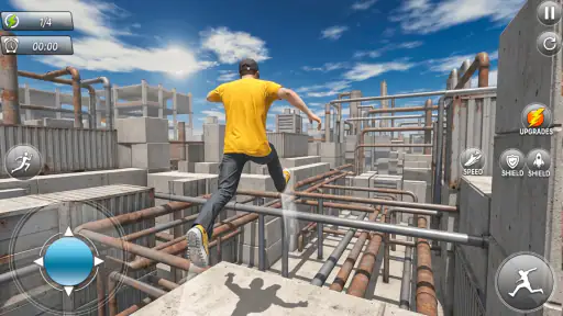 Only Up Sky Rooftop Parkour 3D screenshot