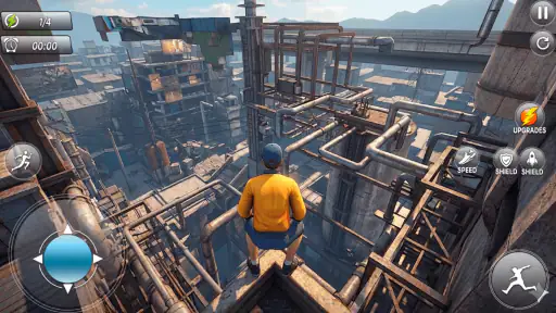Only Up Sky Rooftop Parkour 3D screenshot