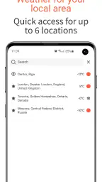 OpenWeather screenshot