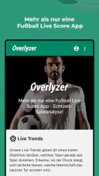 Overlyzer Live Football Trends screenshot