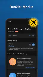 Oxford Dictionary screenshot
