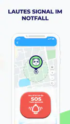 Pandow: GPS-Tracker für Kinder screenshot