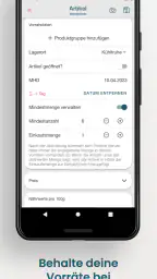 Pantrist - Einkäufe & Vorräte screenshot