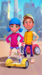 Paper Boy Race — 3D-Run-Spiele screenshot
