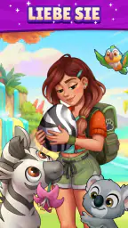 Paradise Paws: Merge Animals screenshot
