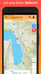 Paragliding Map screenshot