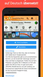 Paragliding Map screenshot