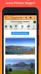 Paragliding Map screenshot