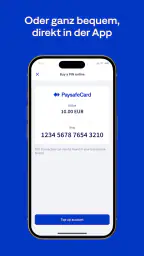 PaysafeCard– Prepaid-Zahlungen screenshot