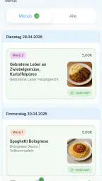 PCA Kantine screenshot