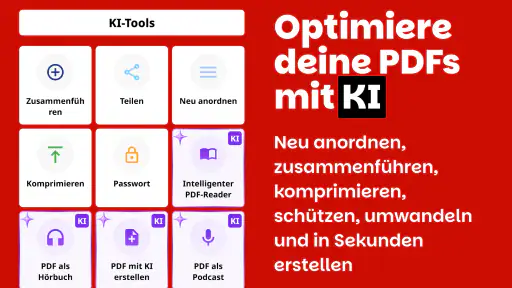 PDF bearbeiten, unterschreiben screenshot