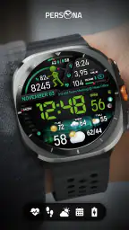 PER23 Digital Watch Face screenshot