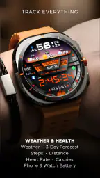 PER27 Digital Watch Face screenshot