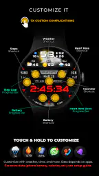 PER27 Digital Watch Face screenshot