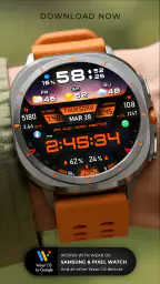 PER27 Digital Watch Face screenshot