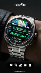 PER27 Digital Watch Face screenshot