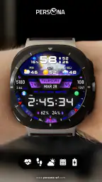 PER27 Digital Watch Face screenshot