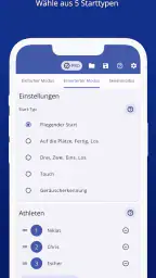 Photo Finish Zeitmesssystem screenshot