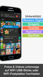 PhotoSync NAS Add-On screenshot