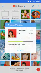 PhotoSync NAS Add-On screenshot