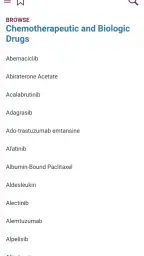 Physicians Cancer Chemotherapy screenshot