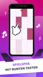 Piano Tiles Klassische Spiele screenshot