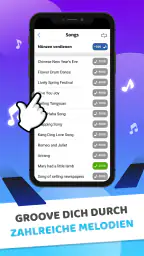 Piano Tiles Klassische Spiele screenshot