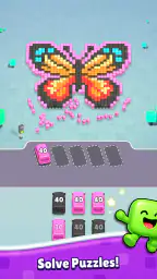 Pixel Drop: Bus Puzzle screenshot