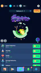 Planet Miner: Idle Action Game screenshot