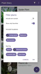 Plant Diary screenshot