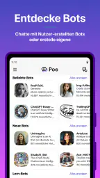 Poe - Schneller KI-Chat screenshot