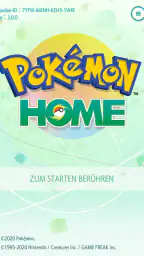 Pokémon HOME screenshot