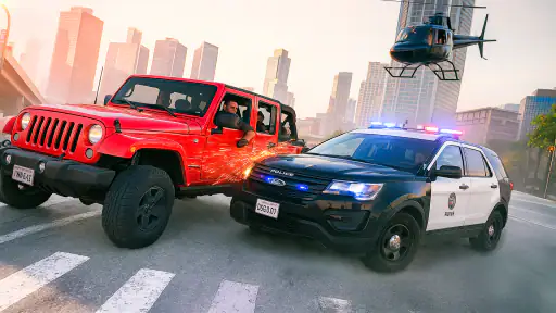 Police Car Chase: police Games screenshot