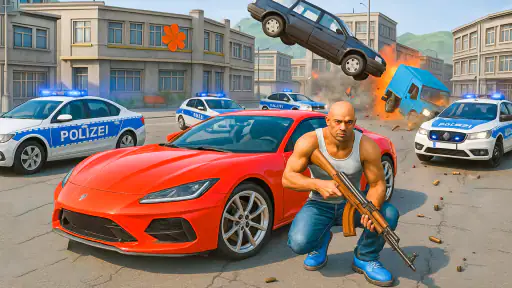 Police Car Chase: police Games screenshot