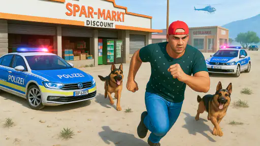 Police Car Chase: police Games screenshot