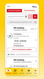 Post & DHL screenshot