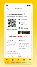 Post & DHL screenshot
