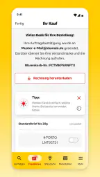 Post & DHL screenshot
