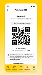 Post & DHL screenshot