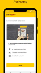 POSTIDENT screenshot