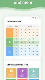 Schwangerschafts-App screenshot