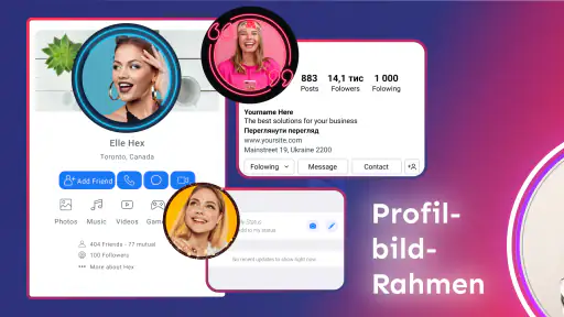 Profilbild-Rahmen screenshot