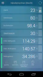 Prozentrechner screenshot